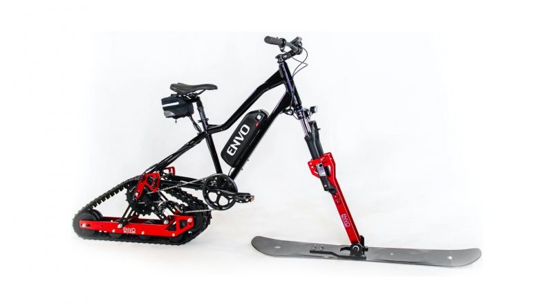 motorized ski bike